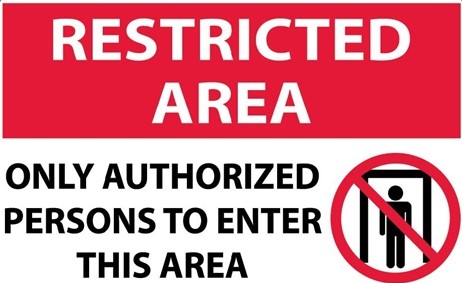 Restricted Area